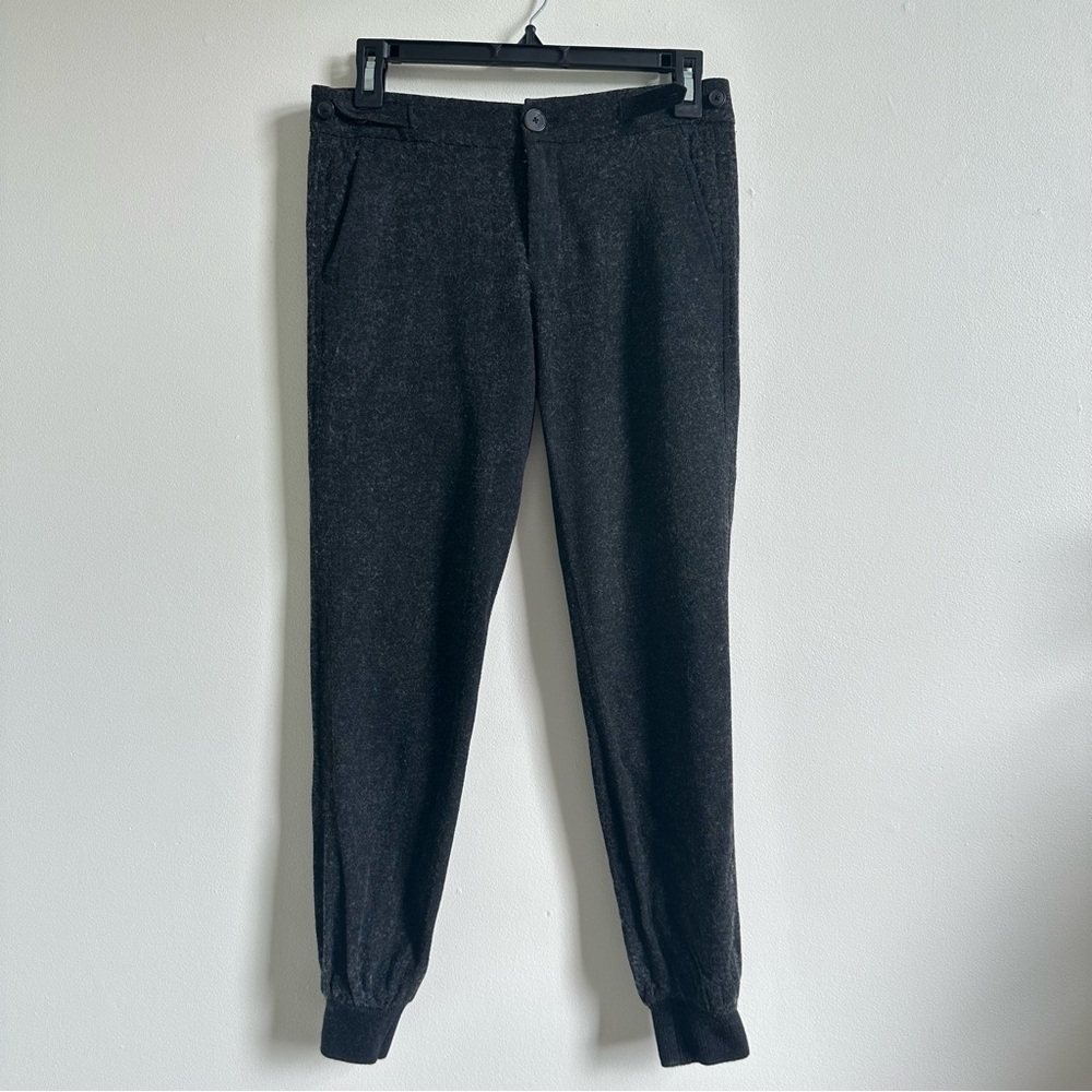 Vince women knit Charcoal Joggers